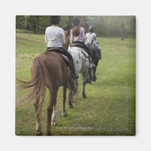 Imán Caballos de montar a caballo de las niñas
