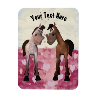 Imán Caballos Personalizados de personalizable