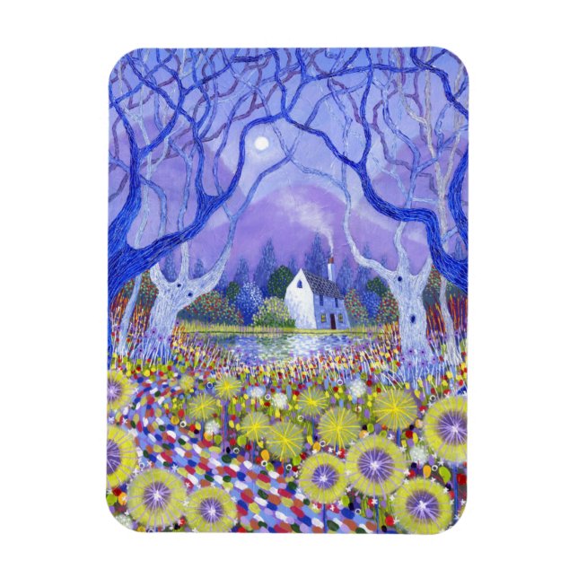 Imán Cabaña de madera 2013 (Vertical)