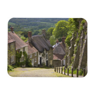 Imán Cabañas en Gold Hill, Shaftesbury, Dorset,