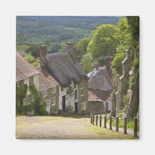 Imán Cabañas en Gold Hill, Shaftesbury, Dorset,