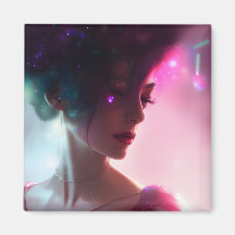 Cabello espacial surrealista