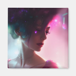 Imán Cabello espacial surrealista