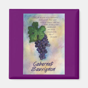 Imán Cabernet Sauvignon Wine Magnet