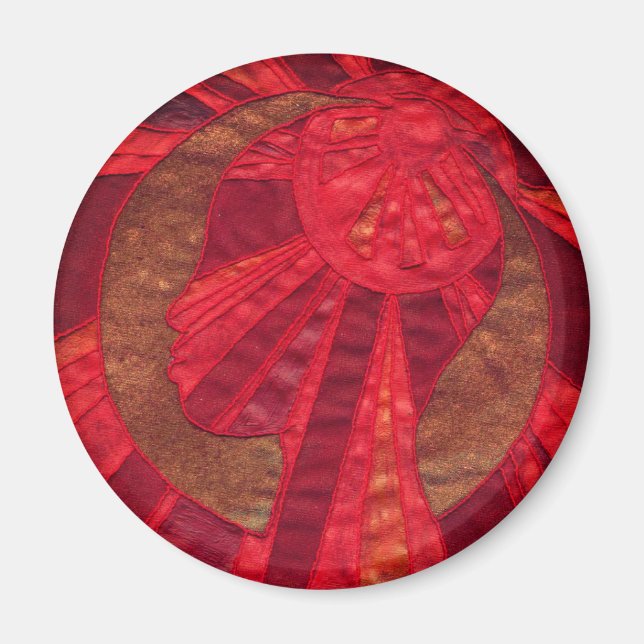 Imán Cabeza africana (Frente)