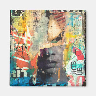 Imán Cabeza de Collage