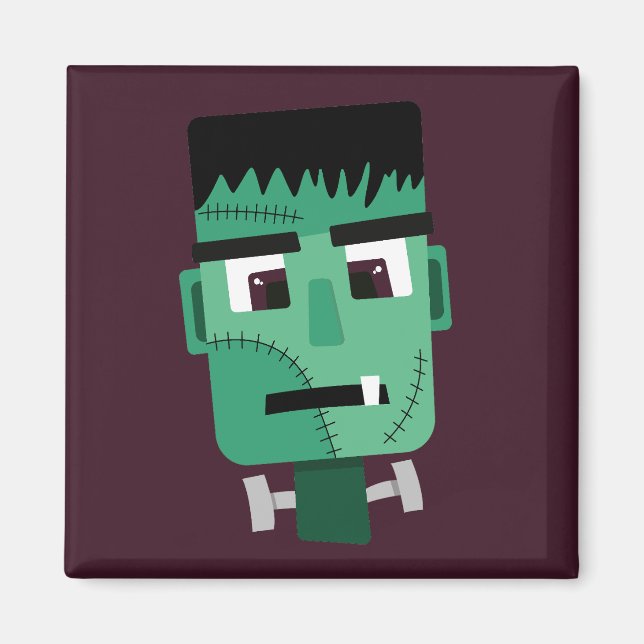 Imán Cabeza de Frankenstein Monster (Frente)