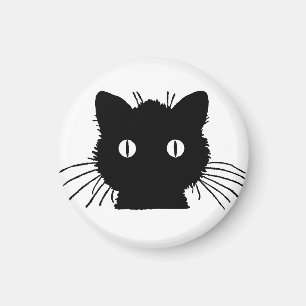 Imán Cabeza de gato gatito compacta
