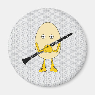 Imán Cabeza de huevo de clarinete