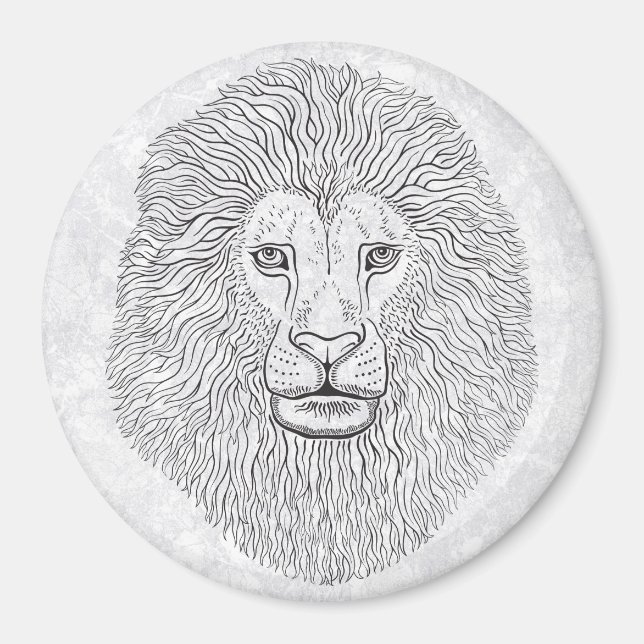 Imán Cabeza de león (Frente)