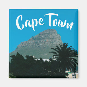 Imán Cabeza de león de Ciudad del Cabo, ZA Sudáfrica