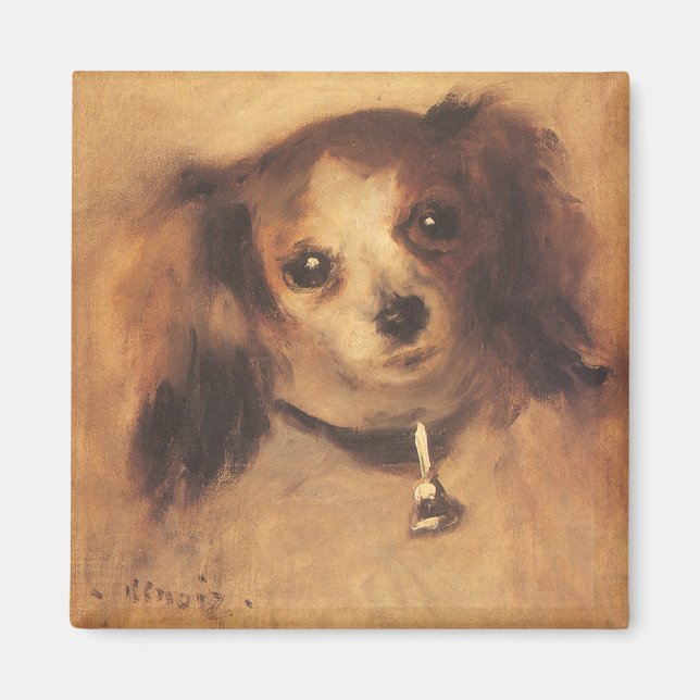 Imán Cabeza de perro de Pierre Renoir, Bella Artes de l (Frente)