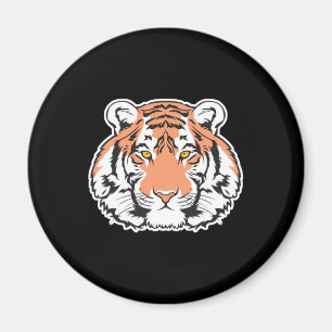 Imán cabeza de tigre de Bengala