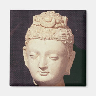 Imán Cabeza de un Buda, estilo Greco-Budista