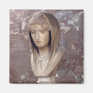 Imán Cabeza de una mujer conocida como Aspasia de