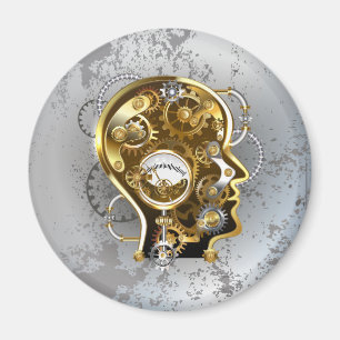 Imán Cabeza de vapor con manómetro