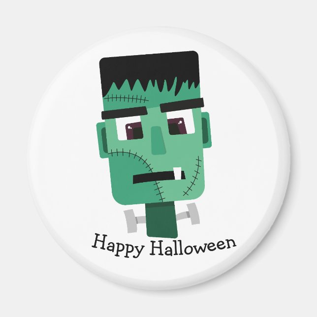 Imán Cabeza del Monstruo de Frankenstein (Frente)
