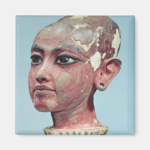 Imán Cabeza del rey Tutankhamun del niño que emerge