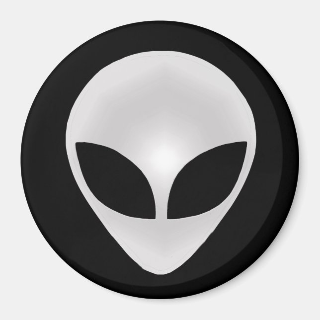 Imán Cabeza Gris Alien (Frente)