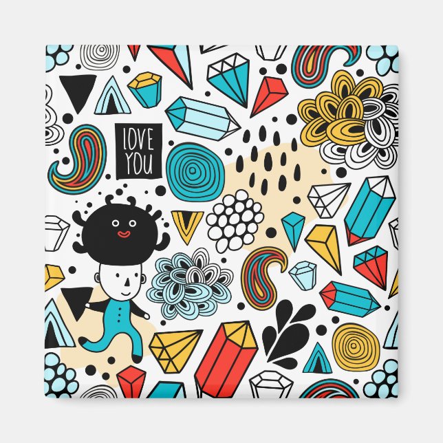 Imán Cabeza loca (Frente)