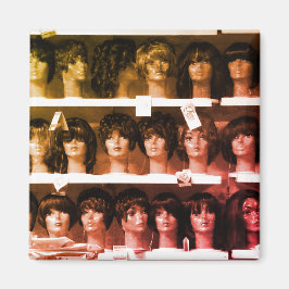 Imán Cabezas de maniquíes vintage