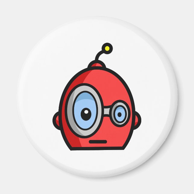 Imán Cabezas de robot (Frente)