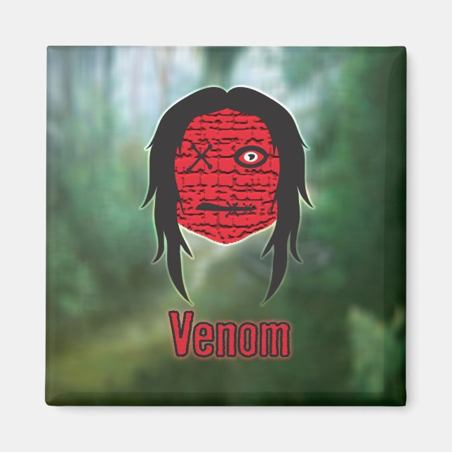 Imán Cabezas de vudú ~ pantano (Frente)