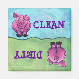 Imán Cabezas y caracoles imanes sucios de limpieza de c