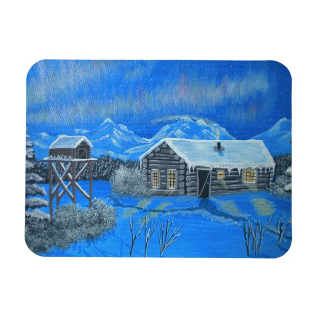 Imán Cabina de luces boreales (Horizontal)