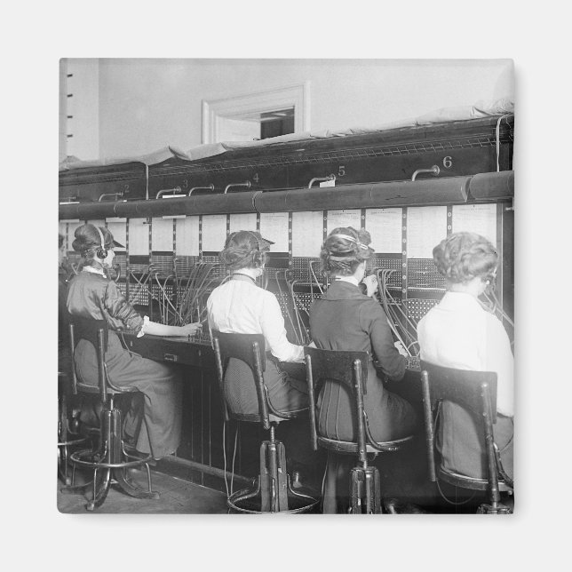 Imán Cable cruzado: 1914 (Frente)