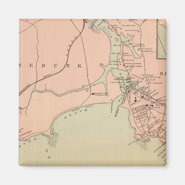 Imán Cabo Arundel, Kennebunkport, Maine (Frente)