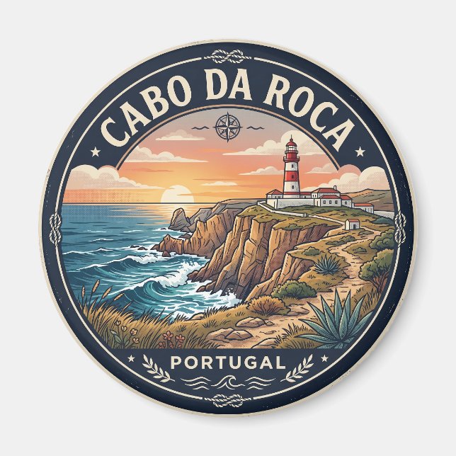 Imán Cabo da Roca Portugal (Frente)