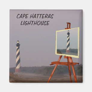 IMÁN CABO HATTERAS LIGHTHOUSE-MAGNET
