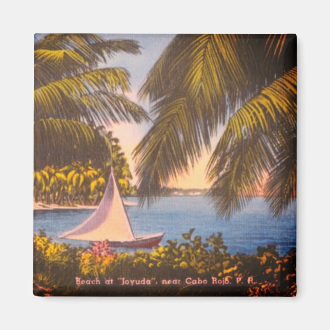 Imán Cabo Rojo, Puerto Rico - Playa de Joyuda (Frente)