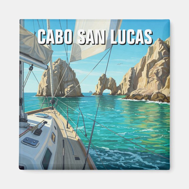 Imán Cabo San Lucas México El Arco Viaje (Frente)