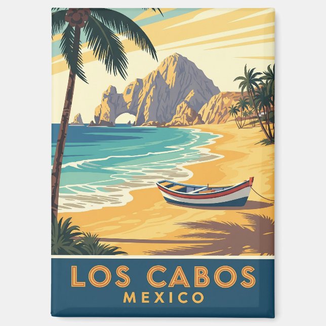 Imán Cabo San Lucas México El Arco Viaje (Anverso)