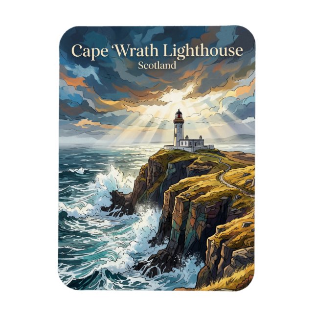 Imán Cabo Wrath Escocia (Vertical)