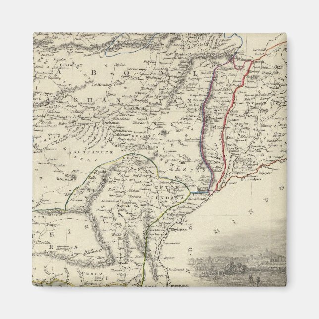 Imán Cabool, el Punjab y Beluchistán (Frente)