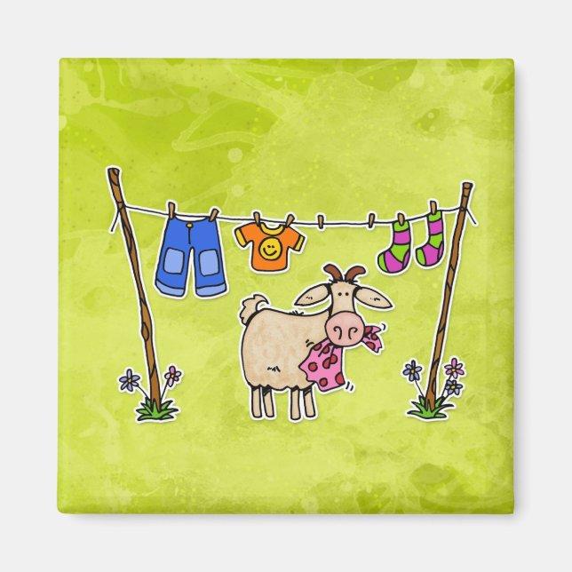 Imán cabra mala (Frente)