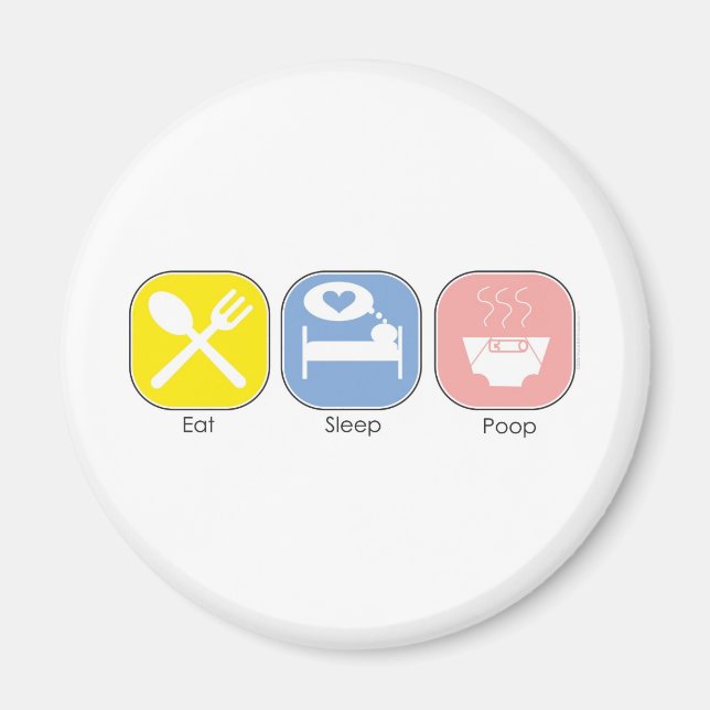 Imán Caca de sueño (Frente)