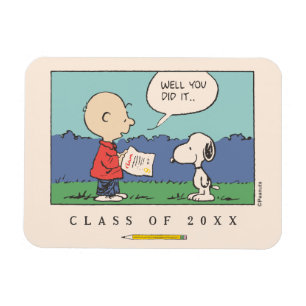 Imán Cacahuetes Charlie Brown Snoopy Bueno Lo Hiciste G