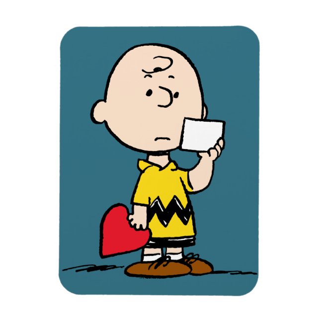Imán Cacahuetes | El día de San Valentín Charlie Brown  (Vertical)