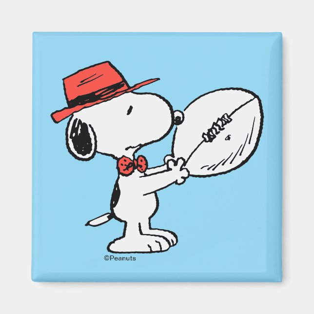 Imán Cacahuetes | Entrenador de Snoopy Football (Frente)