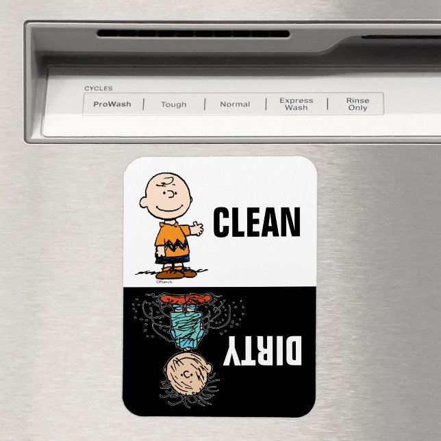 Imán Cacahuetes | Platos limpios y sucios (Magnet on dishwasher)