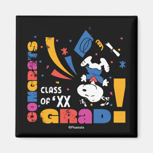 Imán Cacahuetes Snoopy Felicidades Graduado Graduación 
