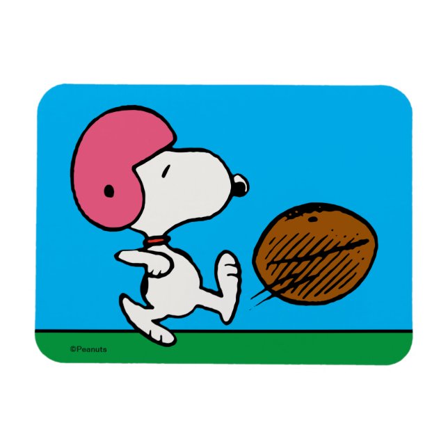 Imán Cacahuetes | Snoopy Football Kicker (Horizontal)