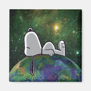 Imán Cacahuetes   Snoopy Spacing Out