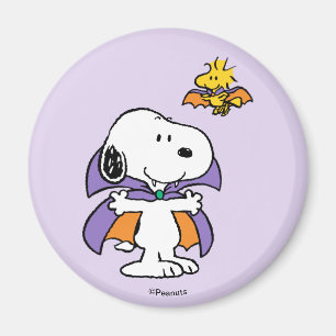 Imán Cacahuetes Snoopy Woodstock Vampiro Halloween