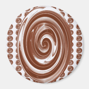 Imán Cacao caliente.