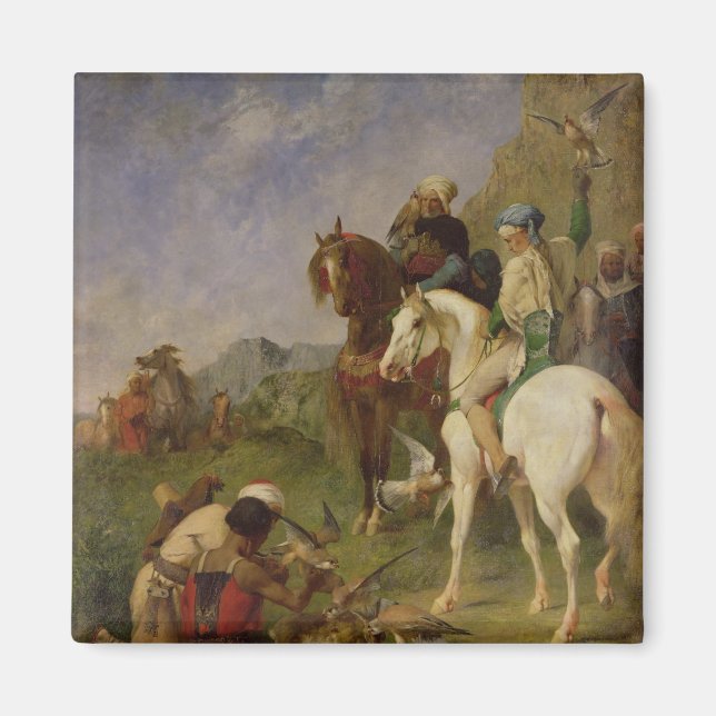 Imán Cacería de halcones en Argelia (Frente)